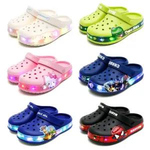 [보리보리/프리프리스 슈즈]산리오 디즈니 키즈 샌들_LED 라이팅