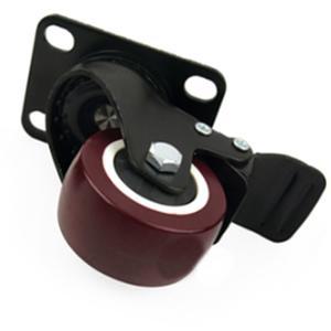 공장카트 브레이크바퀴 2.5인치 우레탄 고하중 롤러