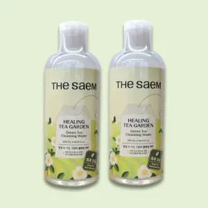 더샘 힐링 티 가든 그린티 클렌징 워터 300mlx2개 산뜻한