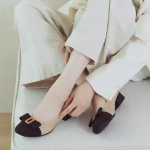 [오브엠][정상가278,000] 소가죽 리본 펌프스_SCLME406