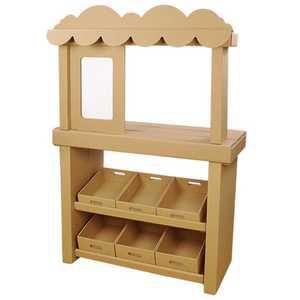 종이시장놀이 종이가판대 가게 놀이 마트 놀이 종이집