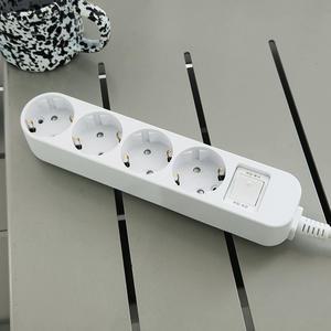 국산 케이텍 과부하차단 멀티탭 4구 16A 멀티 콘센트