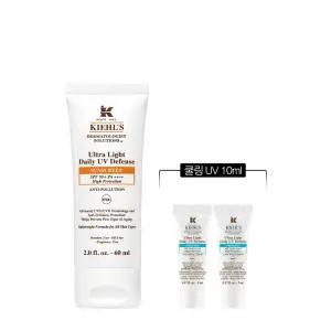 [롯데백화점]키엘 [3] 키엘 자외선 차단제 60ml 세트 (+쿨링 UV 10ml)