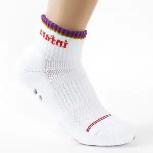 고품질 여자 러닝 양말 삼선 쿠션 두꺼운 여름 운동 (WFHNA2S)