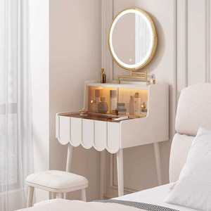 수납 화장대 원룸 메이크업 탁자 침실