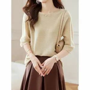 [하프클럽/카라]KARRA 레글런립넥7부니트_A5M0211