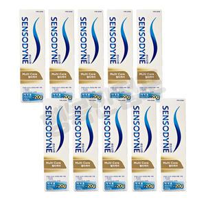 센소다인 멀티케어 치약 120g x 10개 /시린이