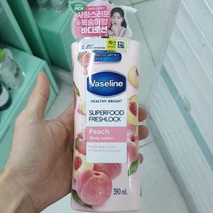 바세린 슈퍼푸드 피치 바디로션 390ml