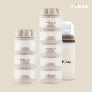 [하이비] 분유케이스 분유통 휴대용 분유보관통 항균 칸칸 3단 5단