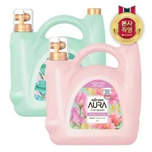 [엘지생활건강]샤프란 아우라 섬유유연제 5.5L (스모키머스크/윌유메리미 택1)