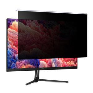 지클릭커 휴쉴드V2 사생활보호 블루라이트 차단 26도 거치형 모니터 보안필름 27인치