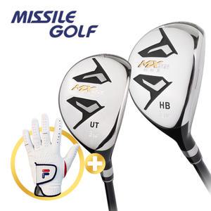 (양피장갑 증정)미사일골프 MX22 MAX 남성 유틸리티 / 하이브리드 우드