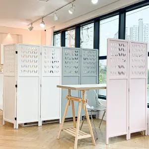 디모토 빈티지 모던 잎새 1600 원목 인테리어 파티션 인테리어 까페 칸막이 가벽 접이식