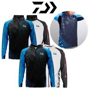 다이와 DAIWA 2025 낚시복 상의 긴팔 여름 자외선차단 후드 지퍼 DE-5225CS