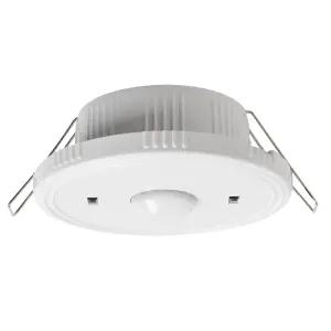 국산 다기능 인체 감지 매입 센서 스위치 3호 타공 70-75mm (3인치) 동작 재실 감지기