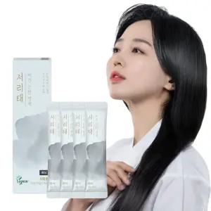 (4회분) 꽃을든남자 서리태 비건 순한 염색 (흑색/갈색) 10g x4포