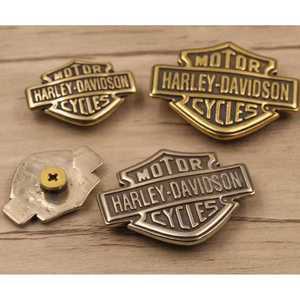 오토바이 금속 뺏지 뱃지 지갑 바이크 할리 브로치 호환