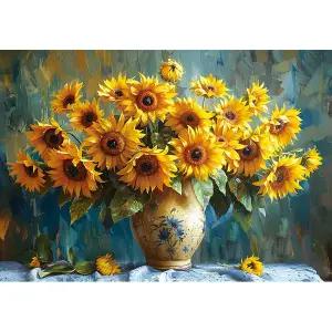 [퍼즐사랑]햇살을 담은 해바라기 직소 퍼즐 1000피스 (퍼즐사랑)
