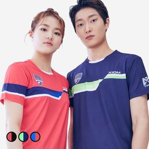 [엑시옴]공식 본사 직영 블레이드(BLADE) 3컬러 탁구복 탁구유니폼 긴팔 반팔 트레이닝복 운동복