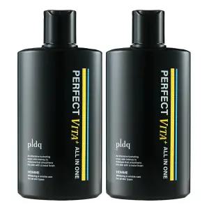 퍼펙트 비타플러스 올인원 200ml 2개 / 남성 스킨 로션 에센스 기능성 화장품