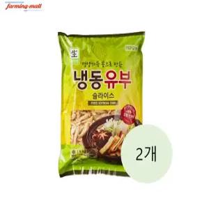 [보금푸드] 대림 냉동 냉동유부 슬라이스 1000g x 2개