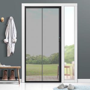 블랙 촘촘한 현관 문 망 모기장 롤 방충망 방충문 미세 유리섬유 촘촘망 화이바글라스