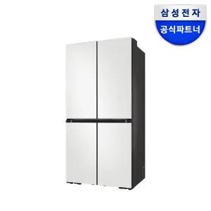삼성전자 비스포크 키친핏 냉장고 4도어 1등급 RM70F64R1A 올코타화이트