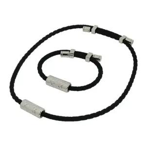 [TV]클라비스 에너제틱 바흐 자석 목걸이 팔찌  화이트골드)