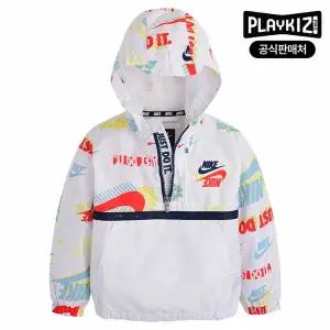 [보리보리/플레이키즈프로]나이키 키즈 아노락 바람막이 자켓 A231JK136P