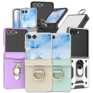 갤럭시 Z플립7 케이스 맥세이프 힌지보호 카드 수납 핑거링 손잡이 거치대 자석 변색없는 투명 렌즈 카메라보호 풀커버 클리어 스마트톡 범퍼 가죽 다이어리 지갑형 폴더 제트 6 5 4 3 2 지플립 Z7 Z6 Z5 Z4 Z3 Z2