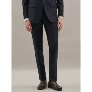 [갤럭시] [GX BLACK] 울 솔리드 슬림핏 수트 팬츠 네이비 (GA5802O03R)