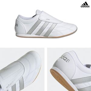 아디다스 태권 남여공용 커플 청소년 끈없는 운동화 슬립온 데일리슈즈