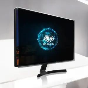 모니터 보안기 필름 프라이버시 정보 사생활 보호 거치수납형 17인치