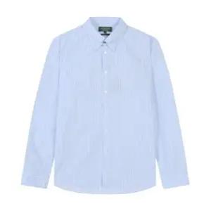 [GRANDCRU] 스트라이프 탭카라 드레스 셔츠(FJBAH5308)