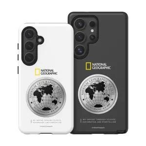 내셔널지오그래픽 갤럭시S25 시리즈 메탈 데코 하드쉘 케이스