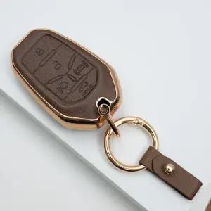 KGM 가죽 차 키케이스 커버 키홀더 스마트 5버튼 리모컨 액티언 올뉴 G4 렉스턴 무쏘EV 토레스 하이브리드