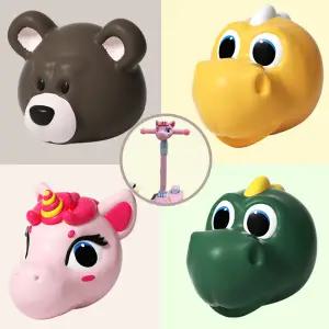 아동 어린이 유아 킥보드 헤드 장식 인형 악세사리