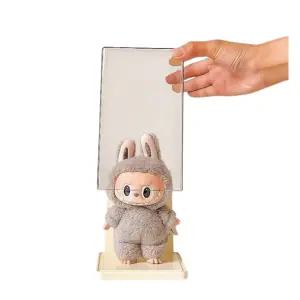 피규어 장식장 아크릴 케이스 진열장 라부부 인형 피규어 보관함 팜마트 정리함 투명