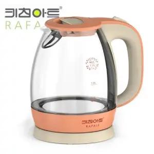 라팔17GF 데이지 유리 전기주전자 1.7L/전기드립포트/유리전기주전자/키친아트전기주전자/해피콜전기포트