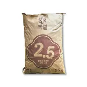 CJ 제일제당 백설 핵산 2.5 25kg