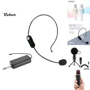 볼란 고음질 무선 이어마이크 헤드셋/휴대용/마이크/스마트폰/방송용/이동식/노래방/차량용/블루투스/헤드