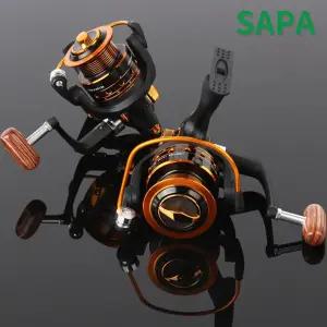 싸파 AX 원터치형 12+1볼 베어링 스피닝릴 5000/스피닝 릴 낚시 바다 민물 루어 원투 찌낚시 전천후 원터치