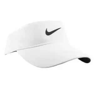 나이키 골프 테니스 모자 썬캡 썬바이저 화이트 S/M