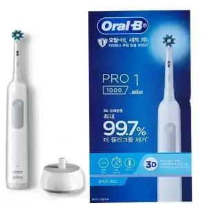 오랄비 전동칫솔 PRO1000 화이트
