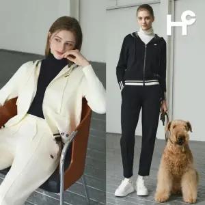 힐크릭 25FW 클라우드 위브 니트 셋업 2종