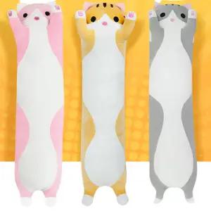 모찌모찌 귀여운 고양이바디필로우 70cm 90cm 베개