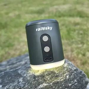 레인스카이 무선 에어펌프 전동 휴대용 자동 공기 주입기 흡입 캠핑 튜브 바람넣기