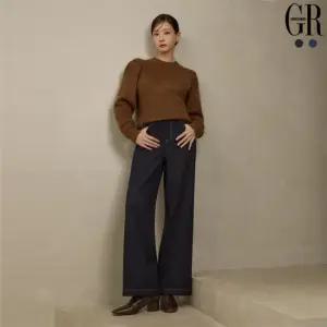 25FW 니팅 기모 데님팬츠 2종 (LDBW)