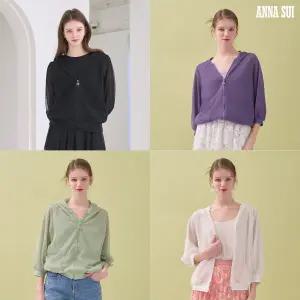 메쉬 후드 점퍼