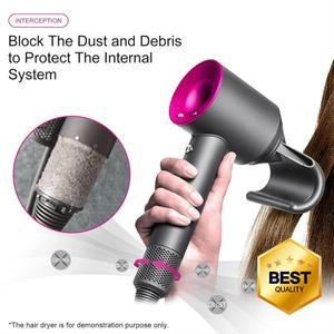 호환100% B82B-헤어 드라이어 내부 필터 + 다이슨 호환 HD01 모델용 외부 케이지 교체